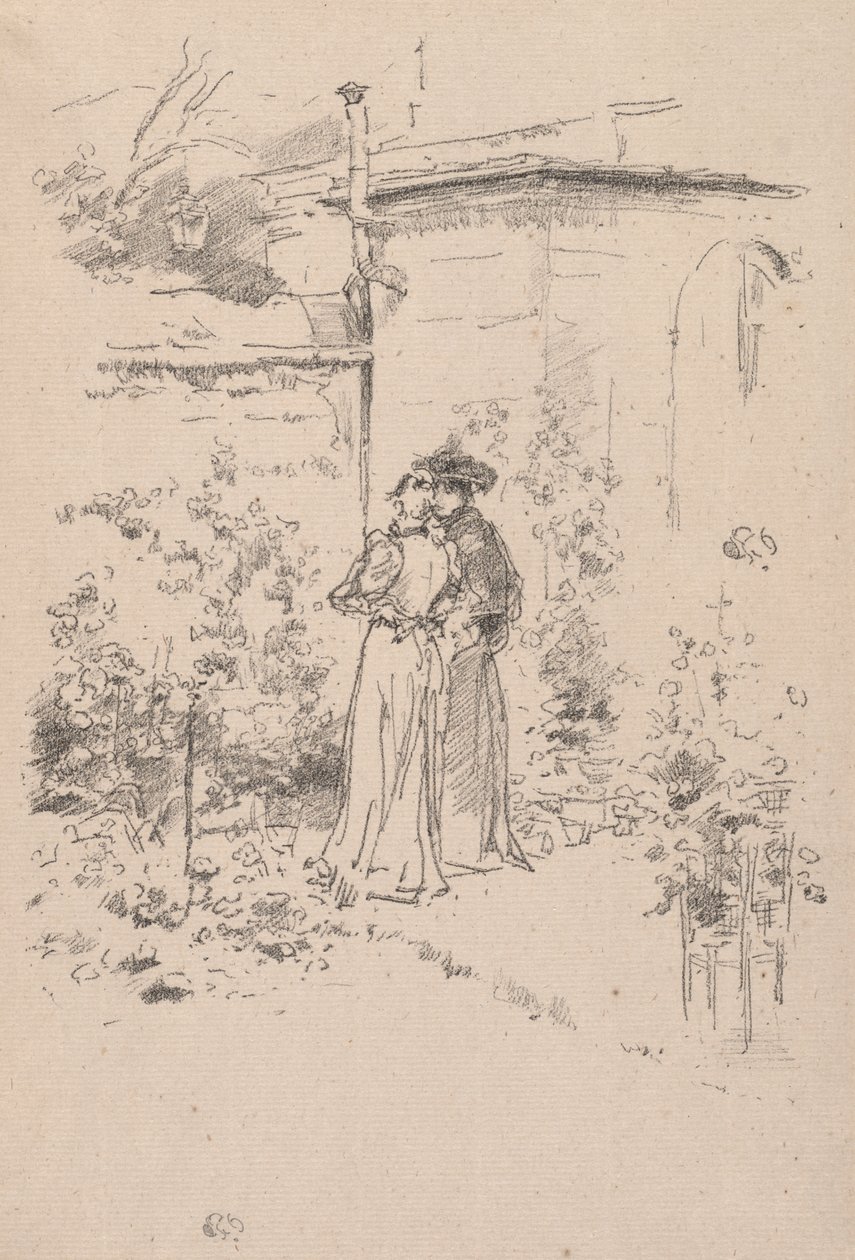 Itseluottamus puutarhassa tekijältä James McNeill Whistler