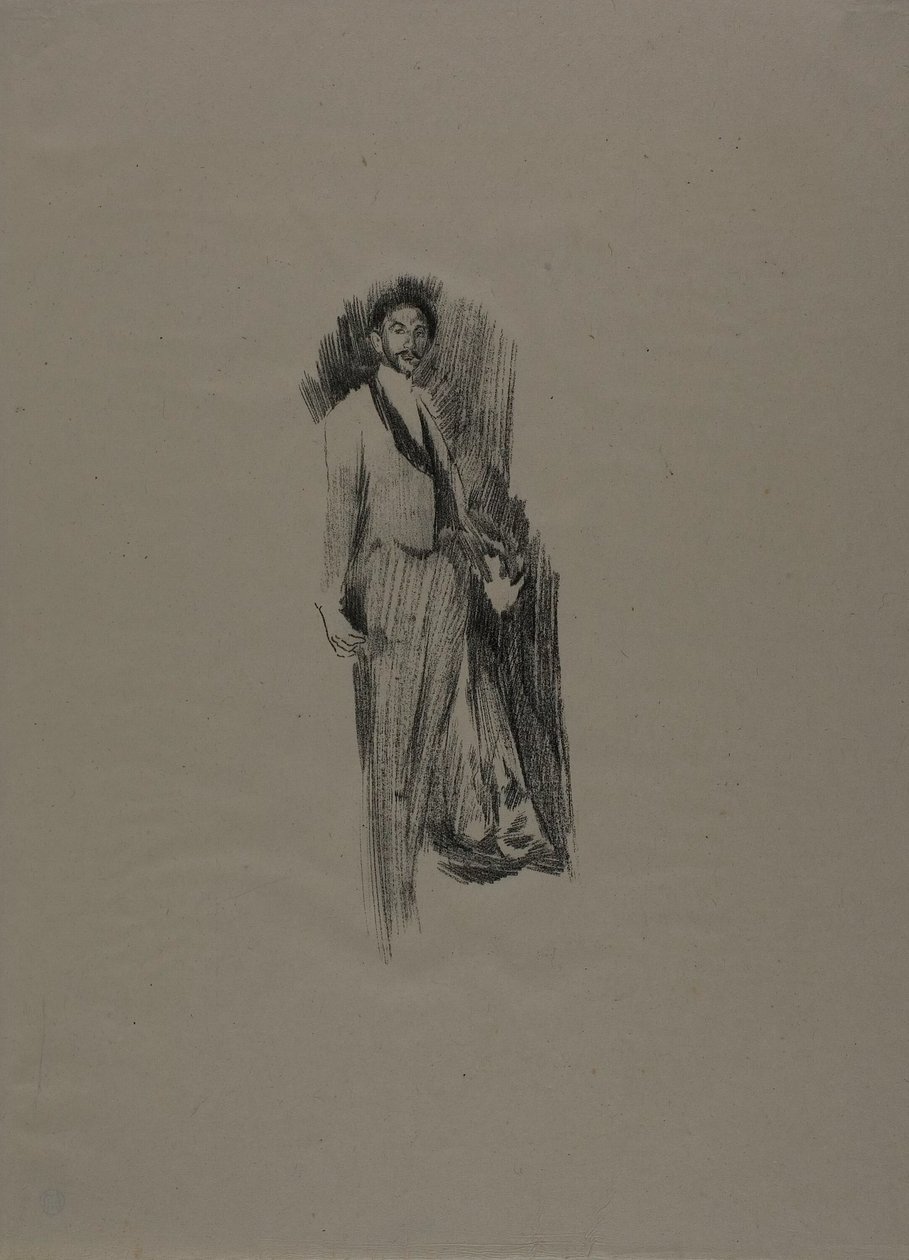 Kreivi Robert de Montesquiou, nro 2 tekijältä James Abbott McNeill Whistler