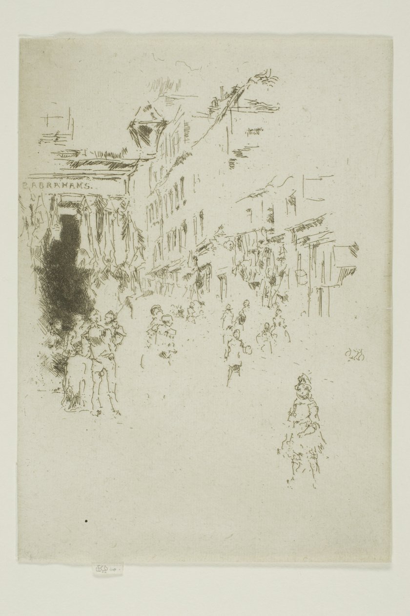 Cutler Street, Houndsditch tekijältä James Abbott McNeill Whistler