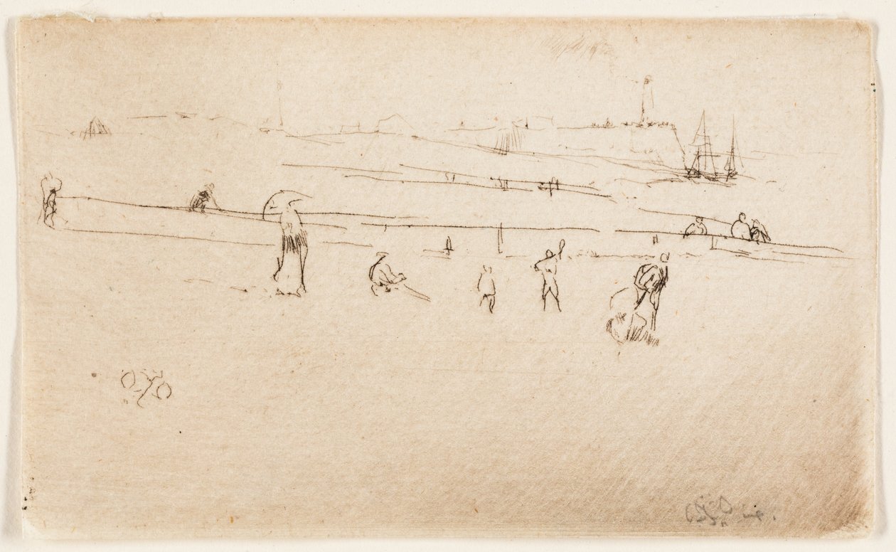 Dieppe tekijältä James McNeill Whistler