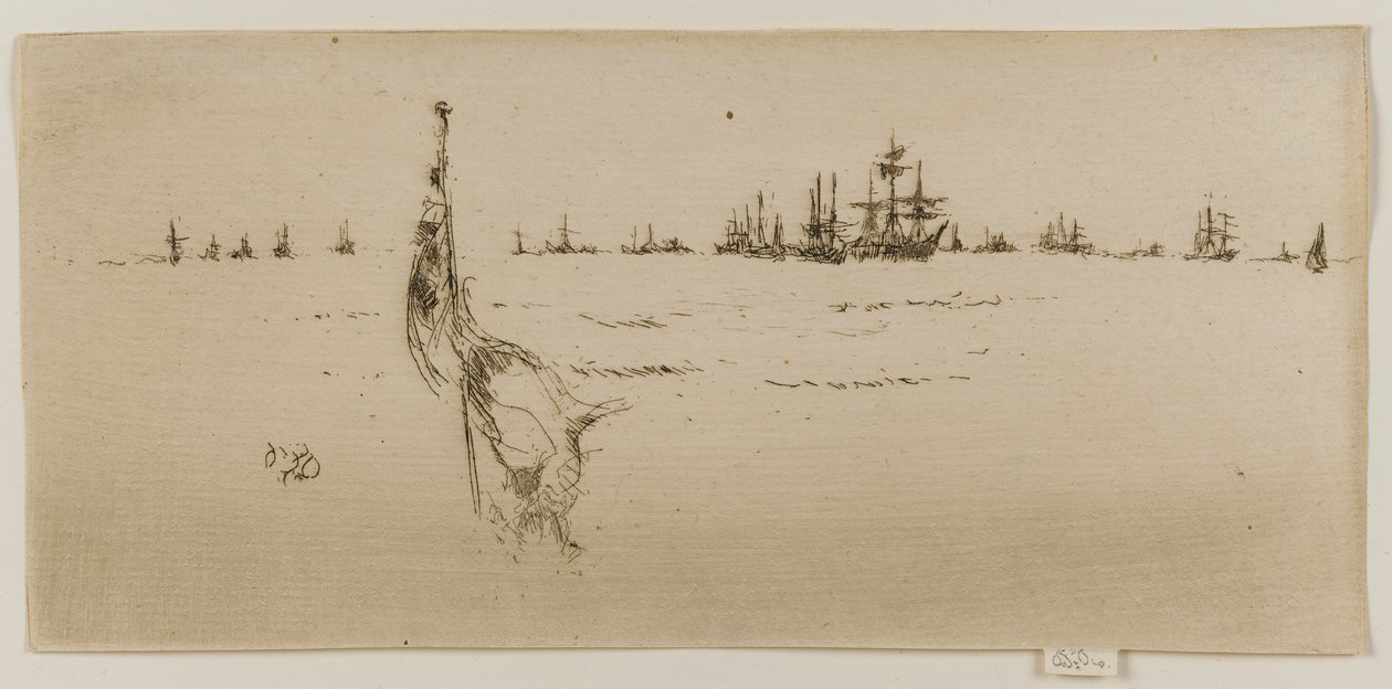 Lipun upottaminen tekijältä James Abbott McNeill Whistler