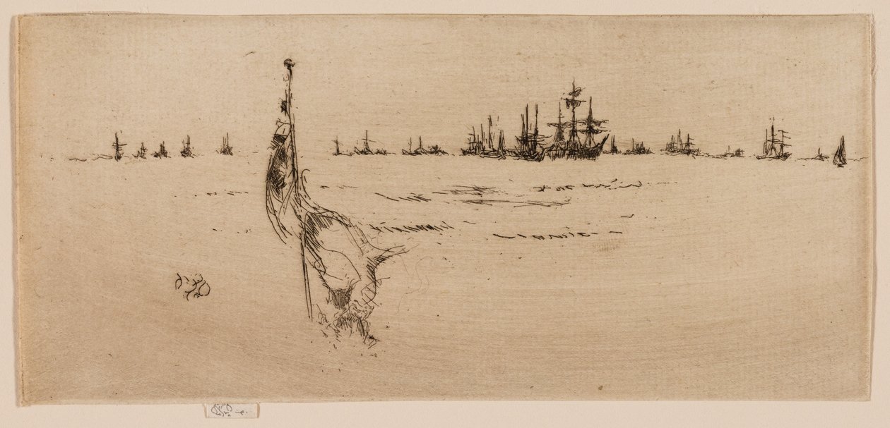 Lipun upottaminen tekijältä James Abbott McNeill Whistler