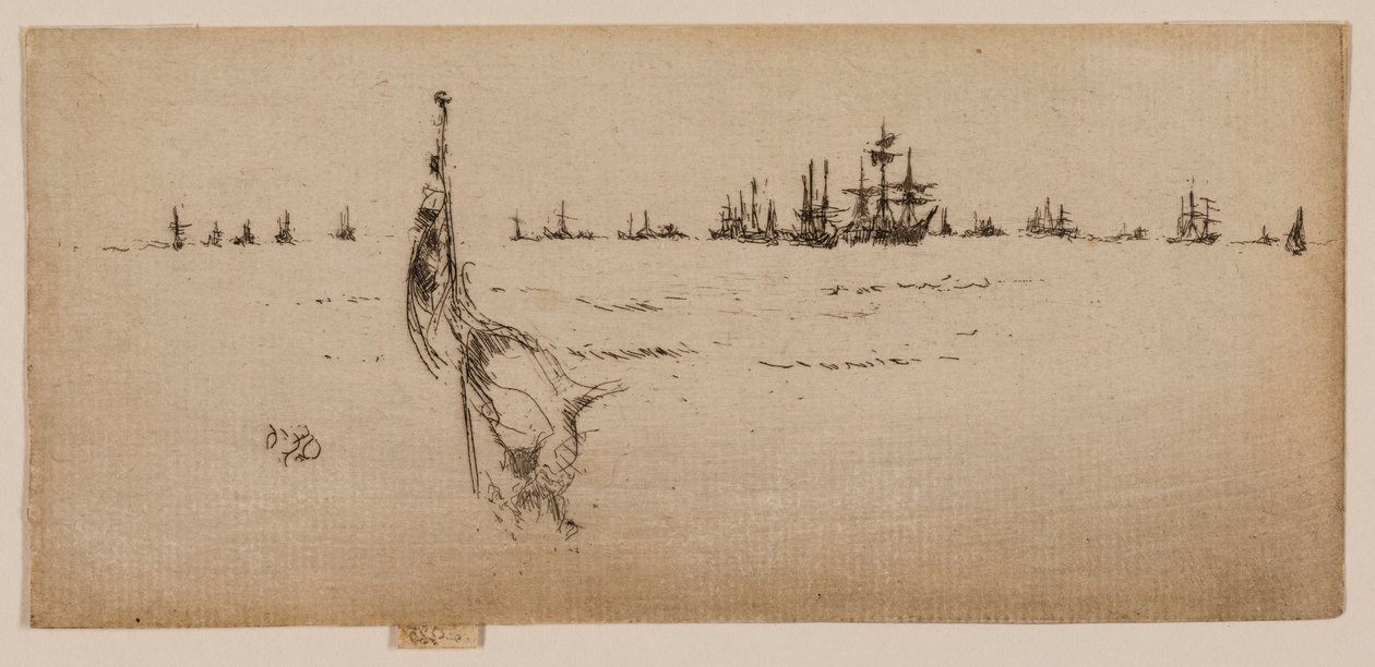 Lipun kastaminen tekijältä James McNeill Whistler
