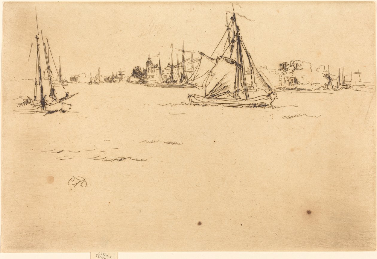 Dordrecht tekijältä James Abbott McNeill Whistler