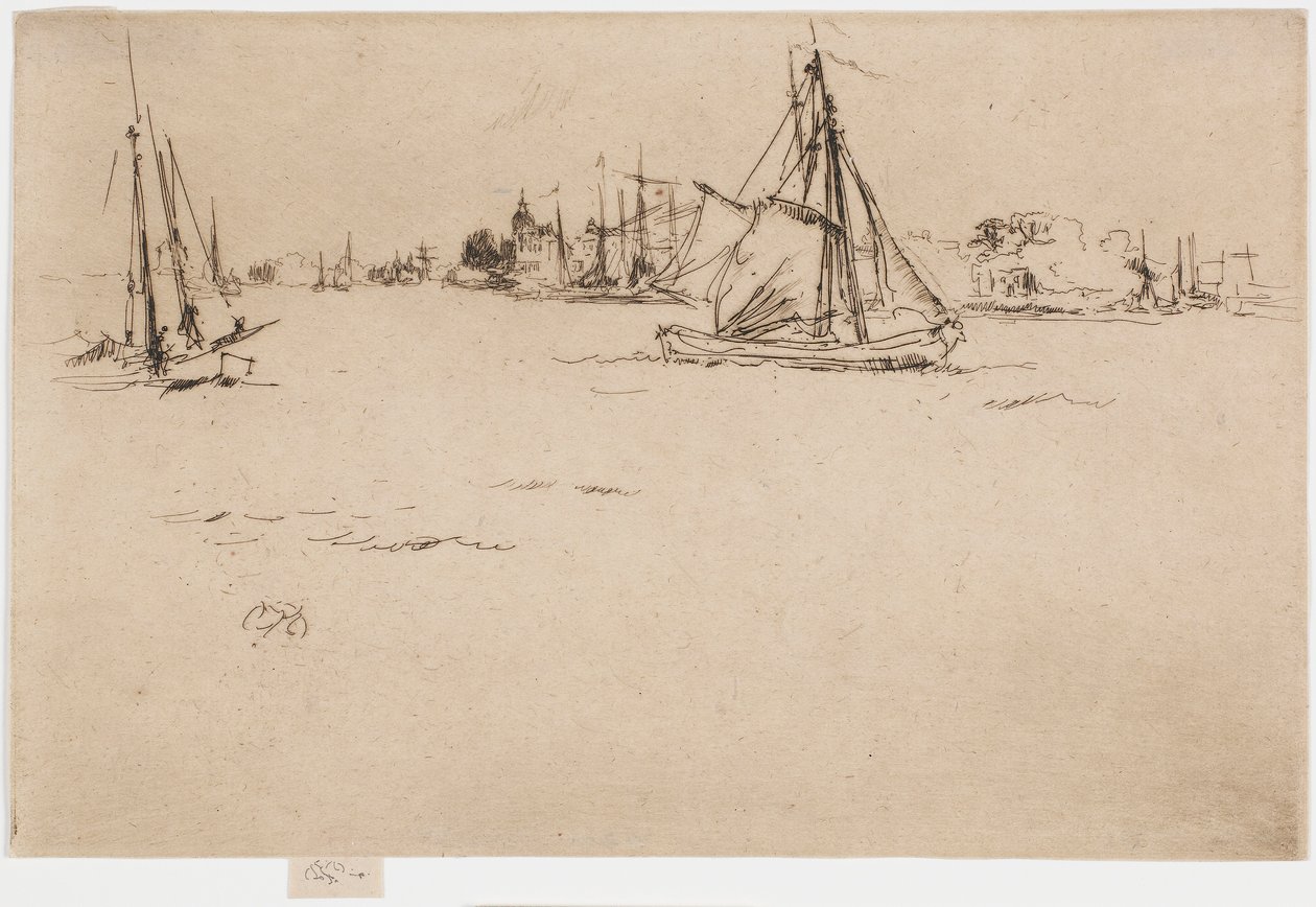 Dordrecht tekijältä James Abbott McNeill Whistler