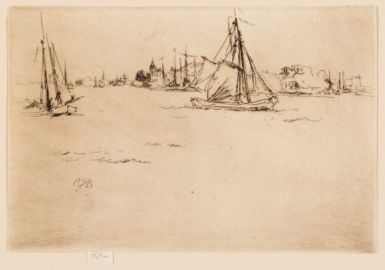 Dordrecht tekijältä James Abbott McNeill Whistler