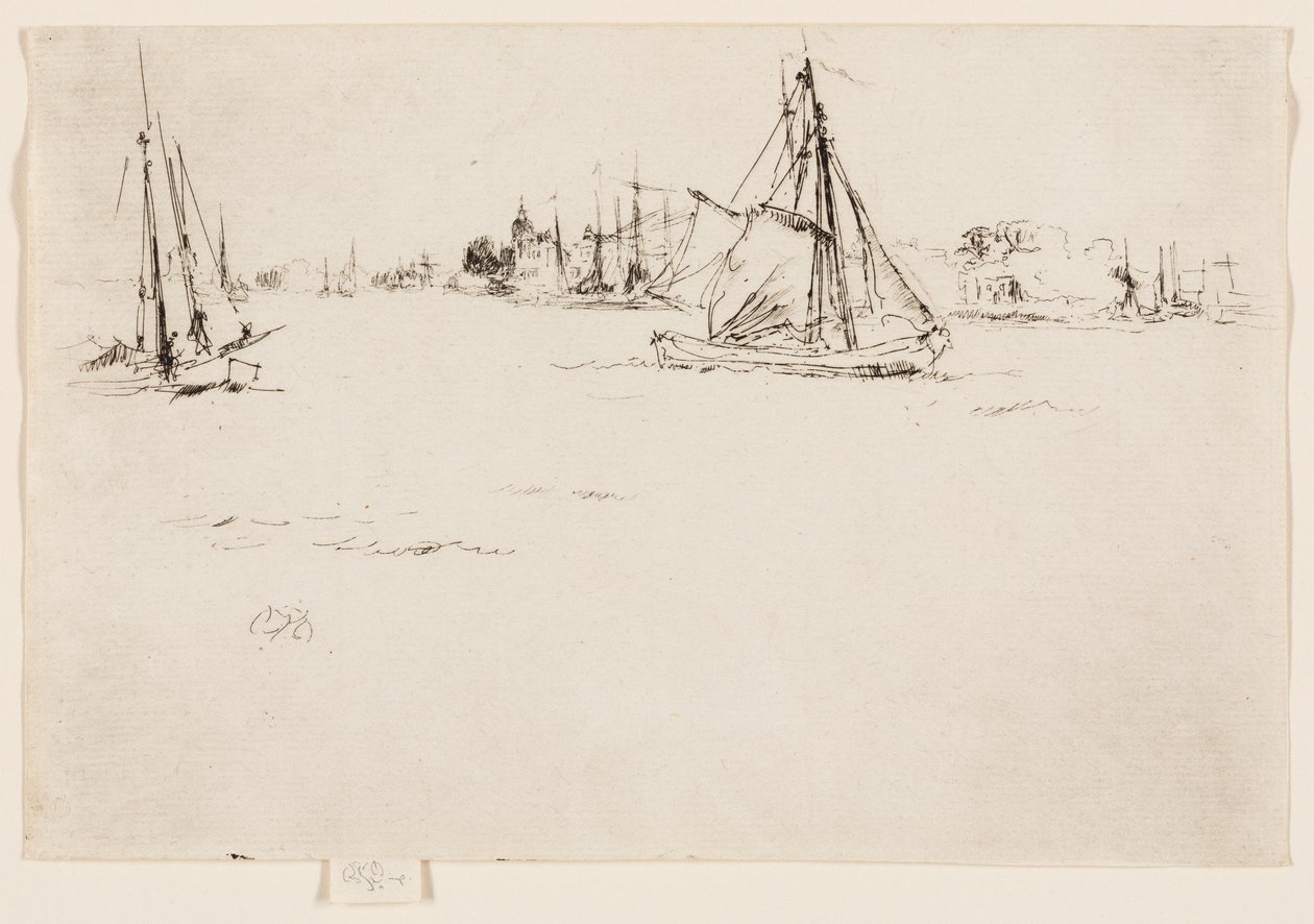 Dordrecht tekijältä James Abbott McNeill Whistler