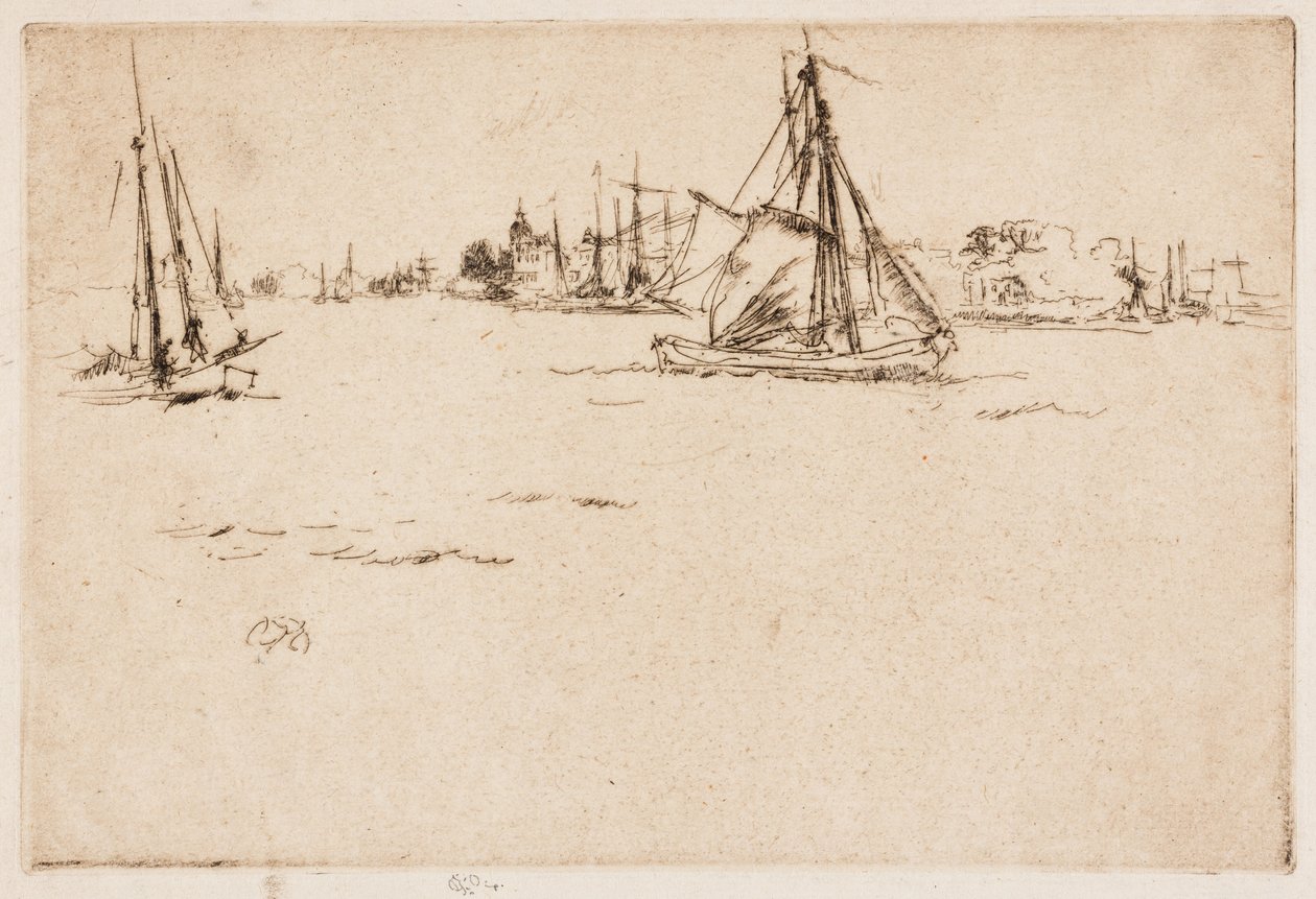 Dordrecht tekijältä James Abbott McNeill Whistler