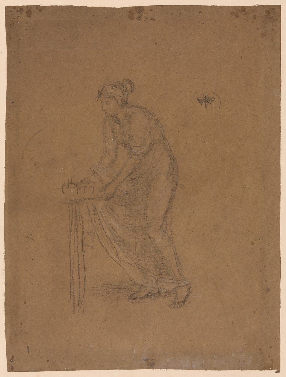 Drapattu malli tekijältä James McNeill Whistler