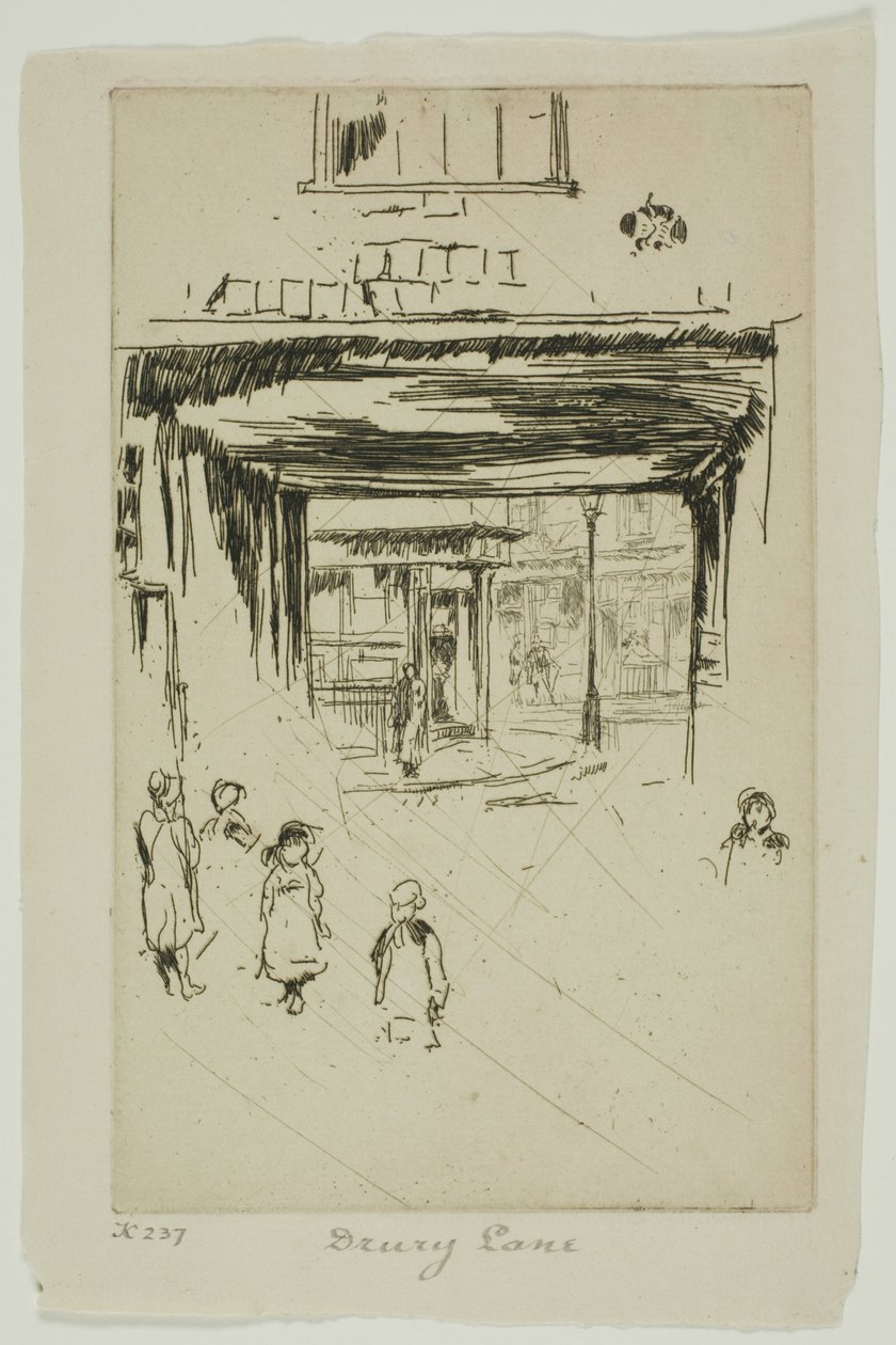 Drury Lane tekijältä James McNeill Whistler