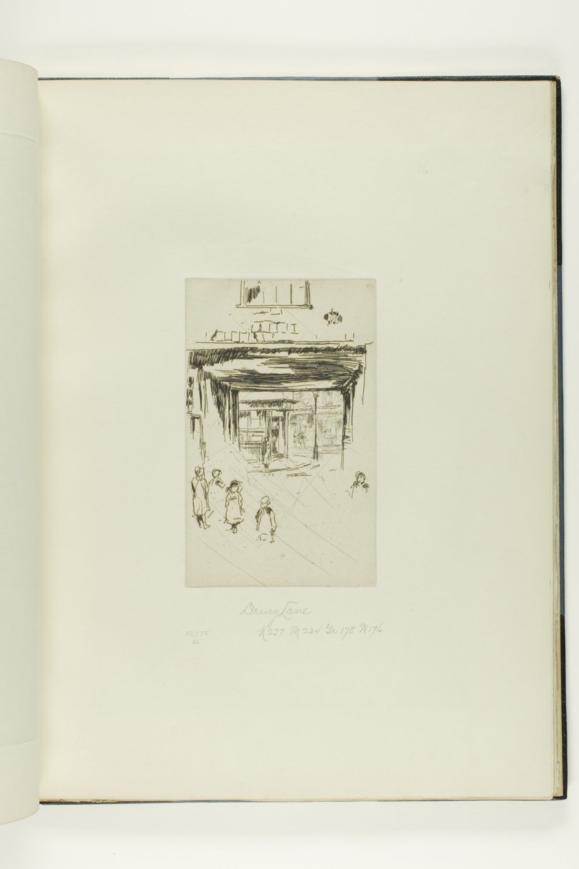 Drury Lane tekijältä James McNeill Whistler