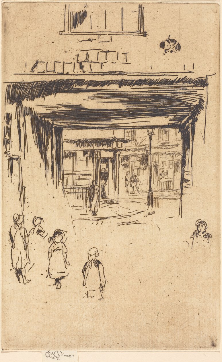 Drury Lane tekijältä James McNeill Whistler