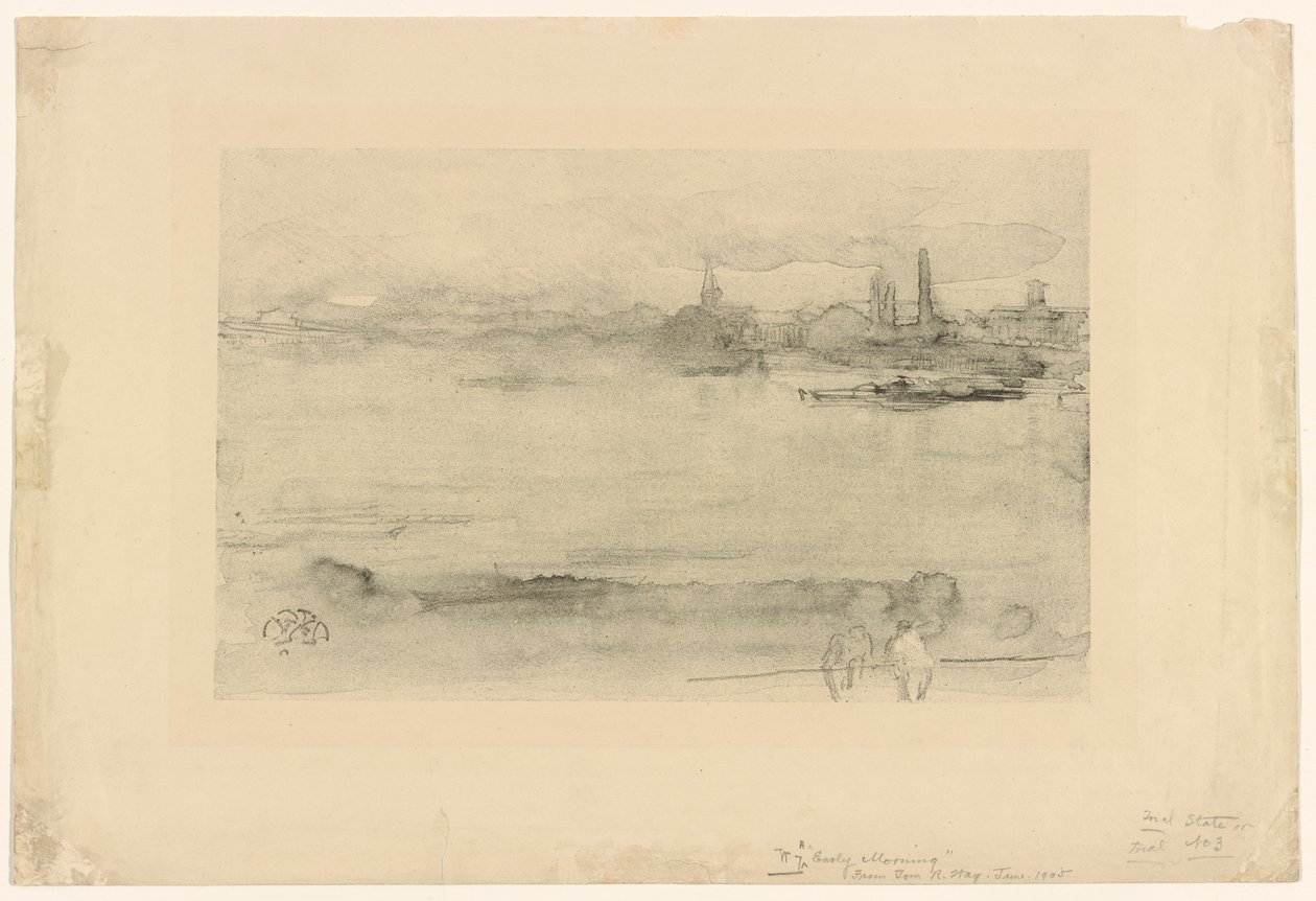 Aikainen aamu tekijältä James Abbott McNeill Whistler