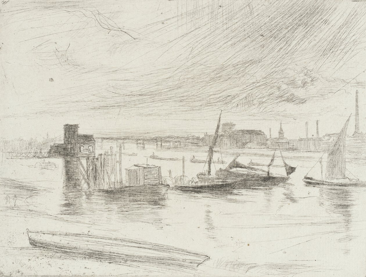 Varhainen aamu, Battersea tekijältä James McNeill Whistler