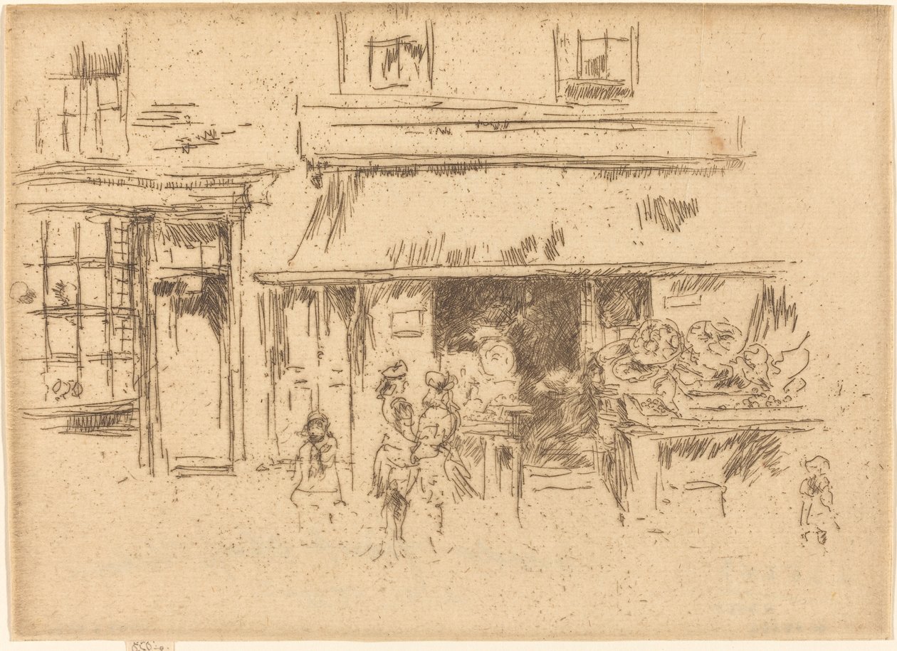 Exeter Street tekijältä James Abbott McNeill Whistler