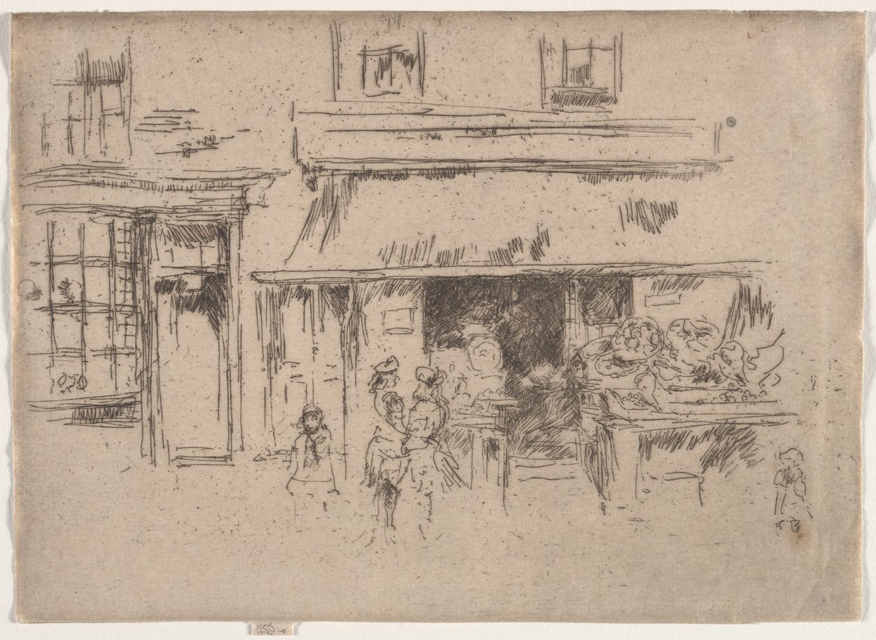 Exeter Street tekijältä James McNeill Whistler