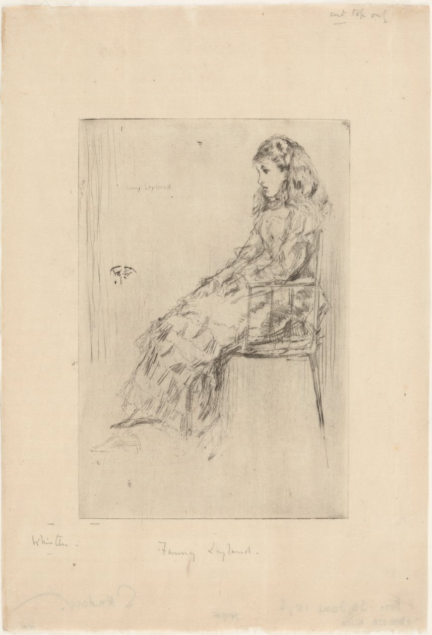 Fanny Leyland tekijältä James Abbott McNeill Whistler
