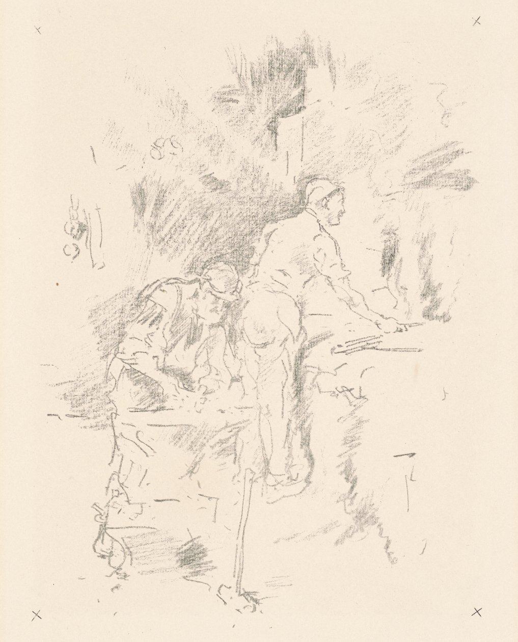 Isä ja poika tekijältä James Abbott McNeill Whistler