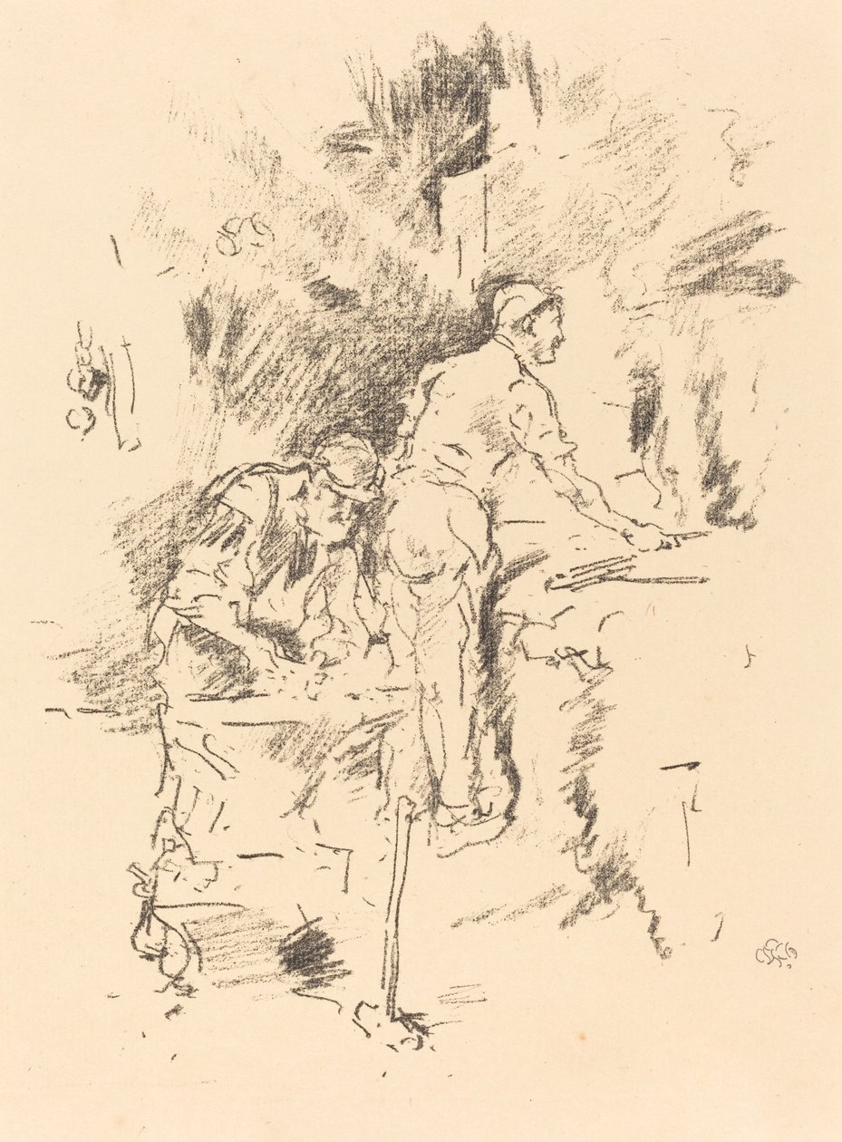 Isä ja poika tekijältä James Abbott McNeill Whistler