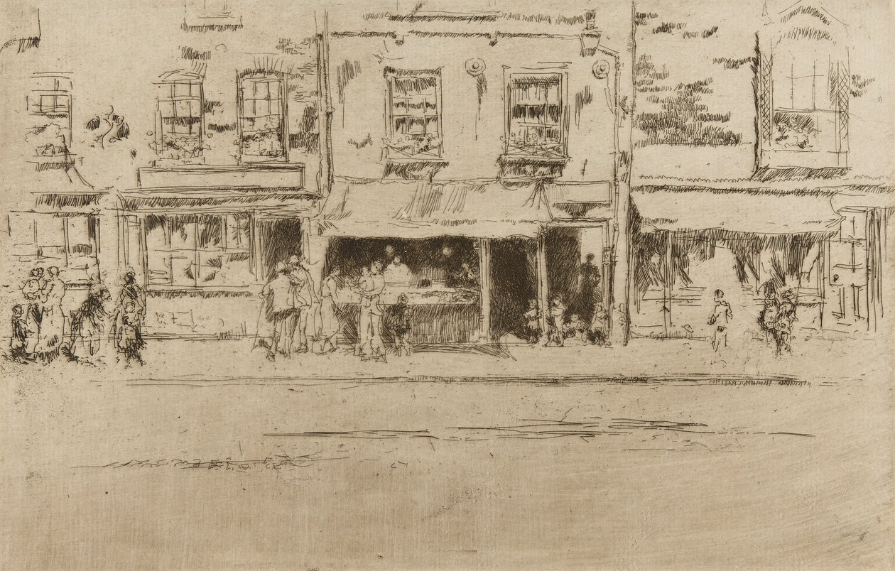Kalakauppa, Chelsea tekijältä James Abbott McNeill Whistler