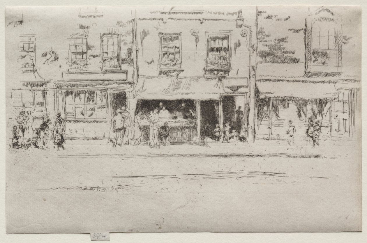 Kalamyymälä, Chelsea tekijältä James McNeill Whistler