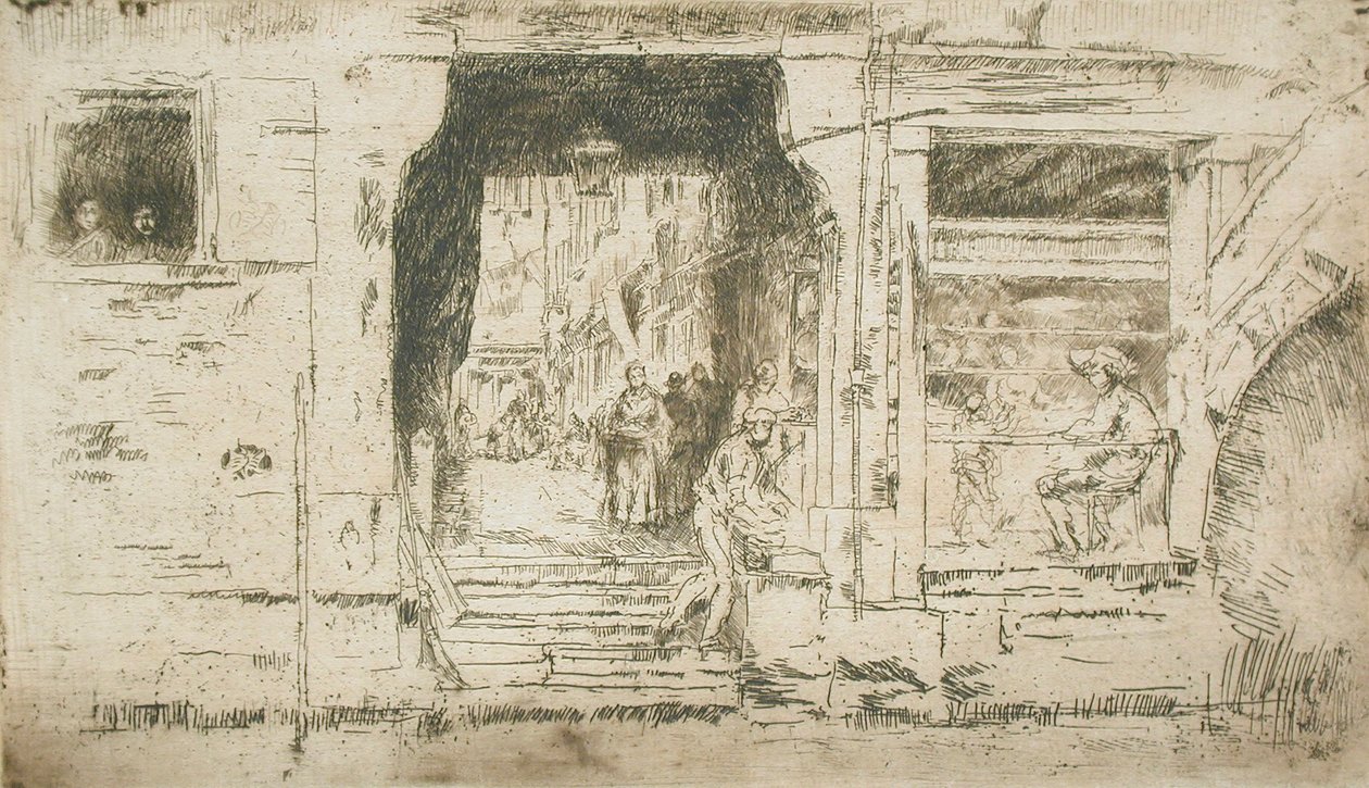 Kalakauppa, Venetsia tekijältä James McNeill Whistler