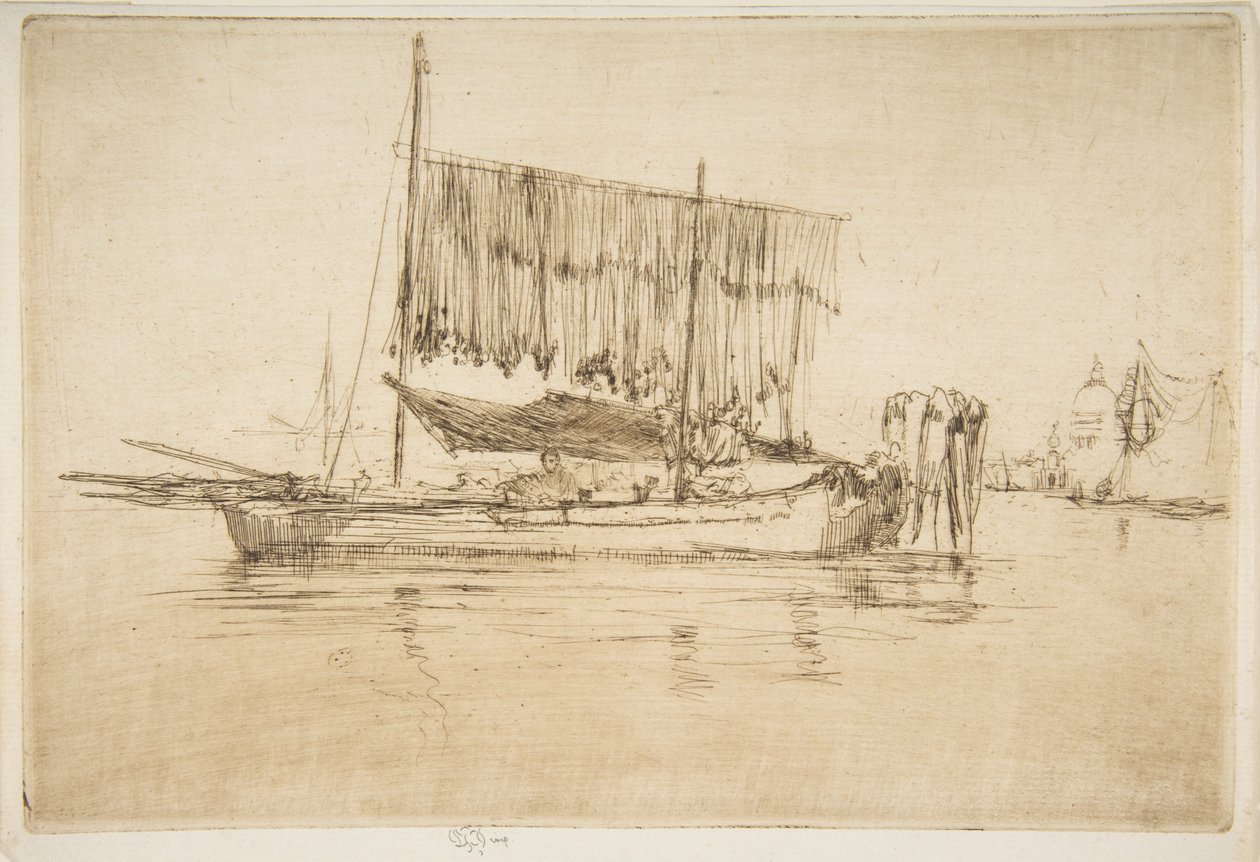 Kalastusvene tekijältä James McNeill Whistler