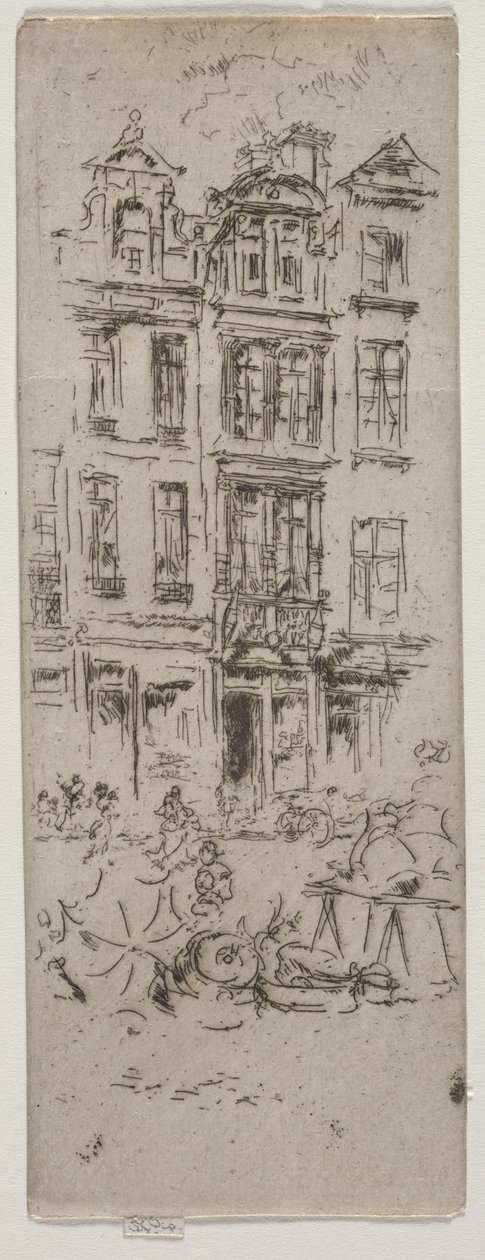 Kukkamarkkinat, Bryssel tekijältä James McNeill Whistler