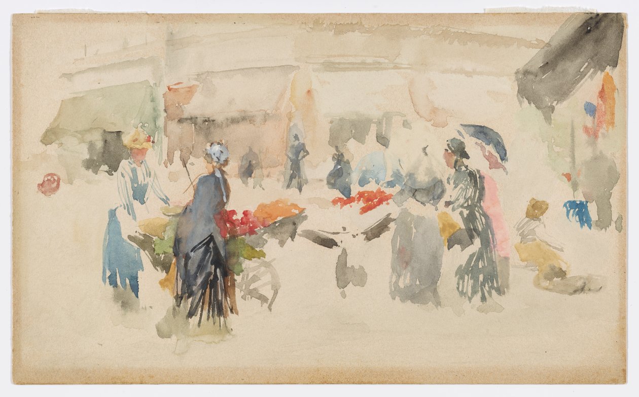 Kukkatori: Dieppe tekijältä James Abbott McNeill Whistler