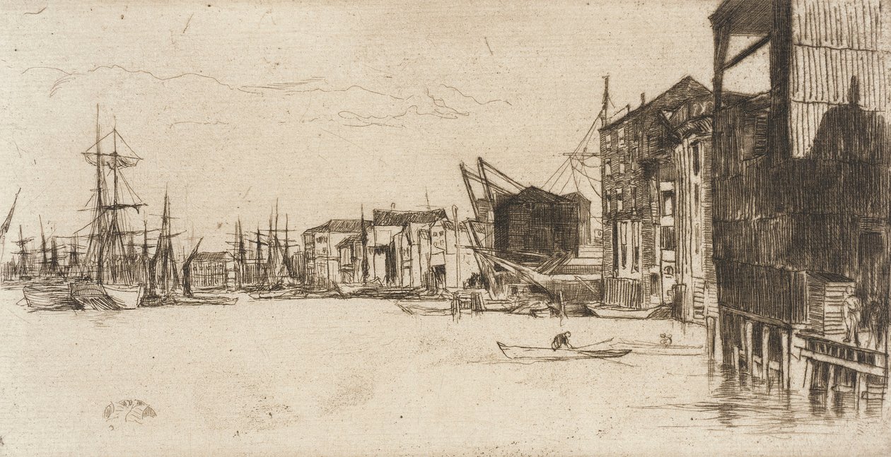 Vapaakaupan laituri tekijältä James McNeill Whistler