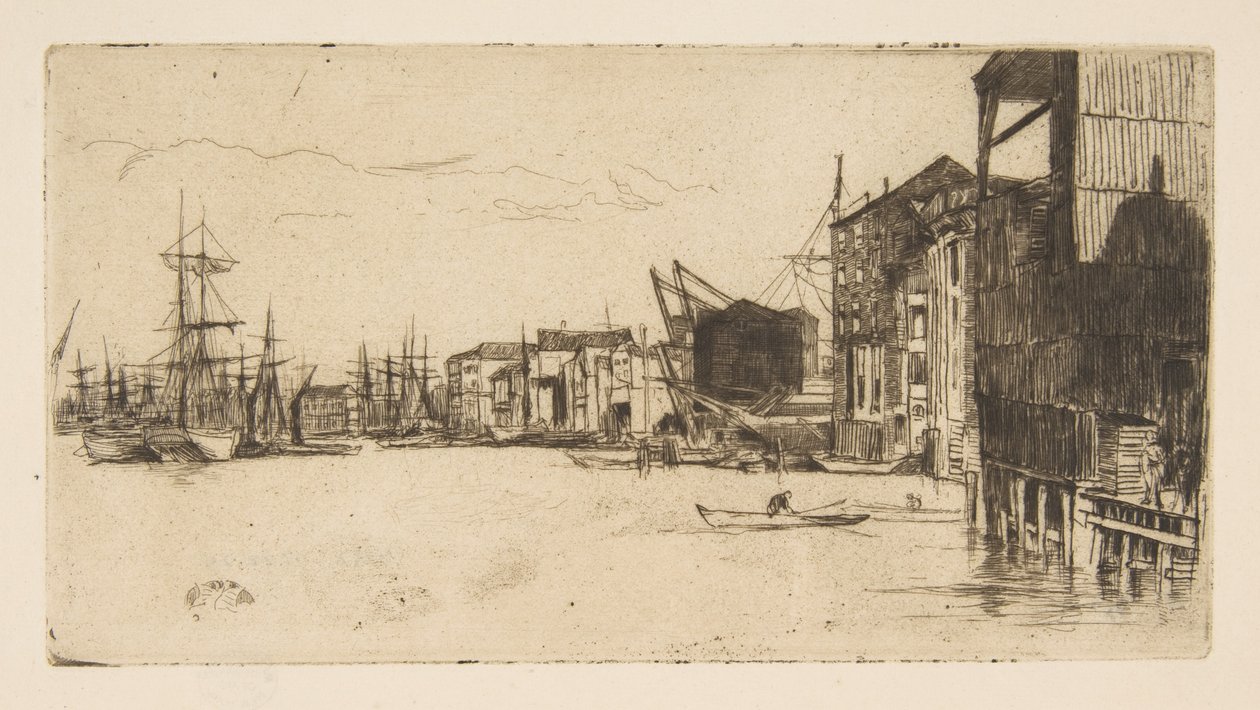 Vapaakaupan laituri tekijältä James McNeill Whistler