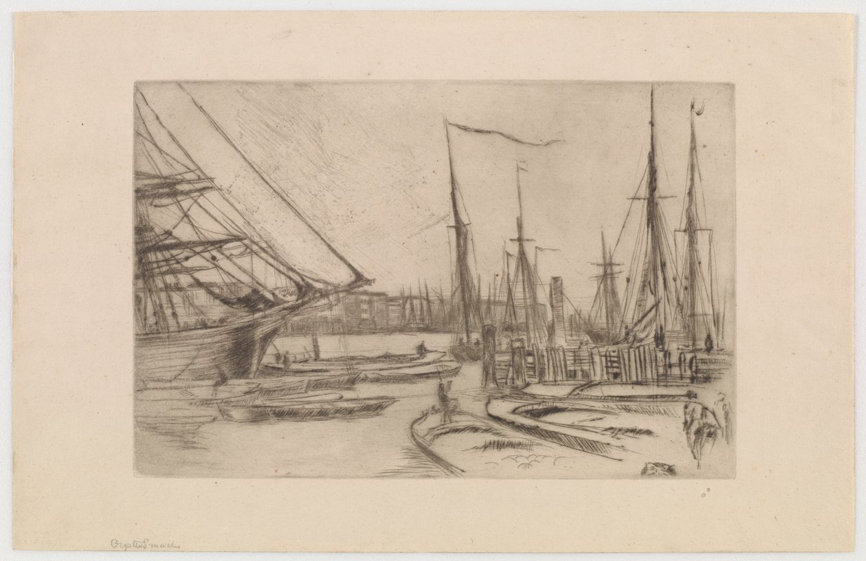 Billingsgatesta tekijältä James Abbott McNeill Whistler