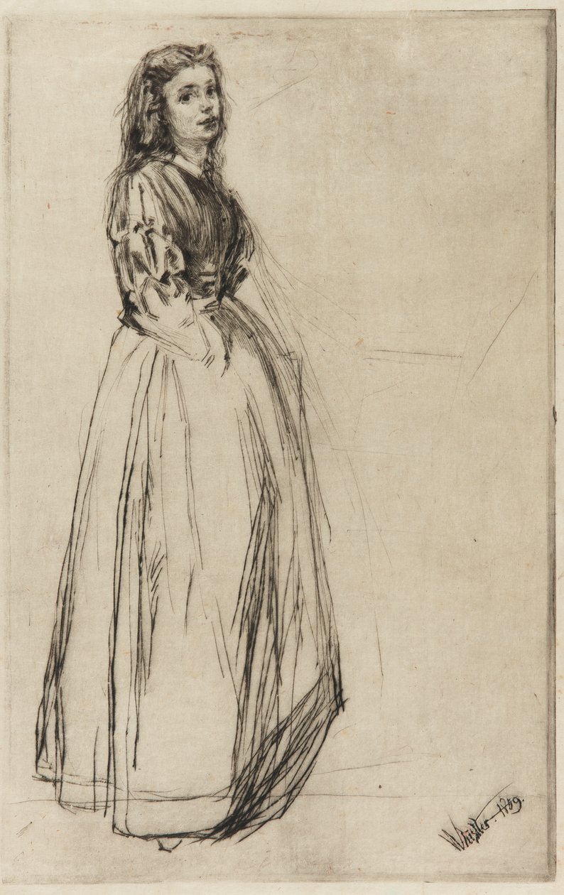 Fumette, seisoo tekijältä James Abbott McNeill Whistler