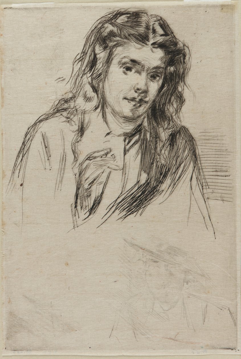 Fumetten taipunut pää tekijältä James Abbott McNeill Whistler