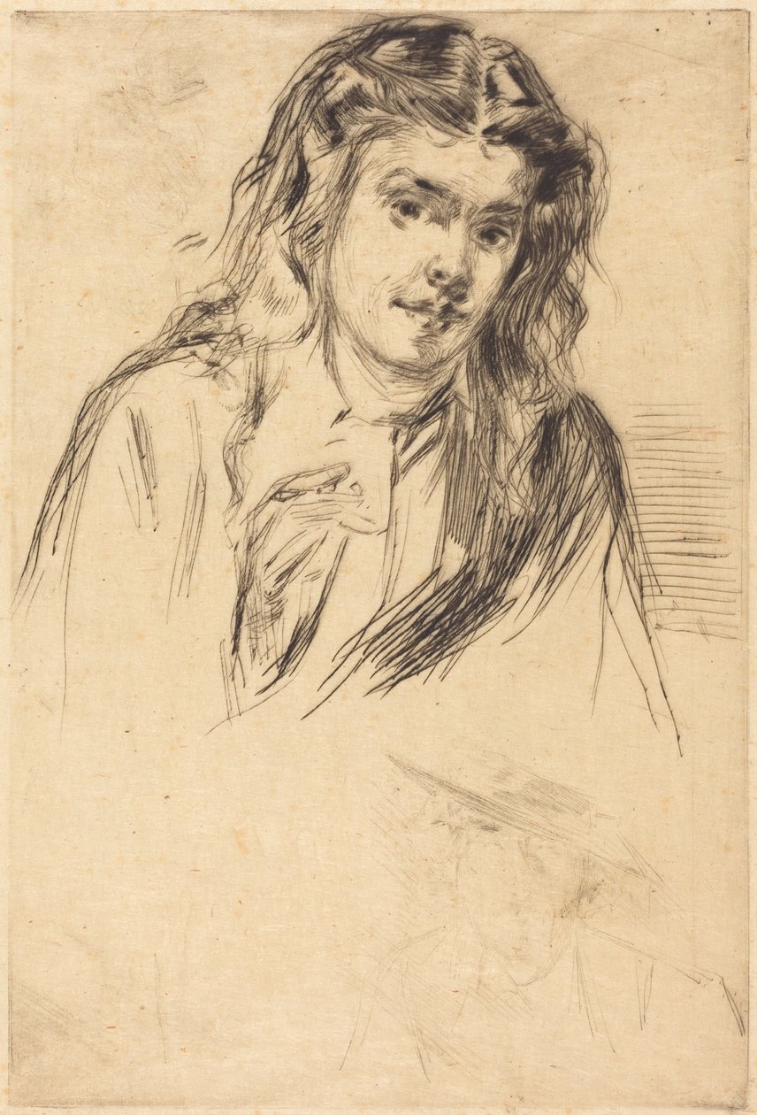Fumetten taipunut pää tekijältä James McNeill Whistler
