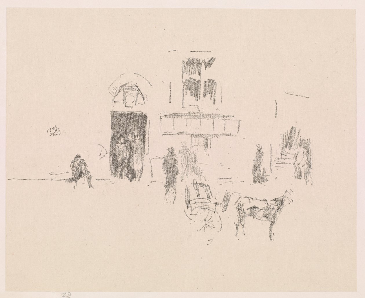Gaiety Stage Door tekijältä James Abbott McNeill Whistler