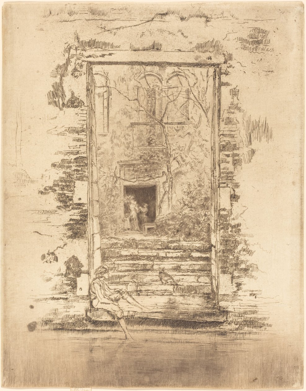 Puutarha tekijältä James Abbott McNeill Whistler