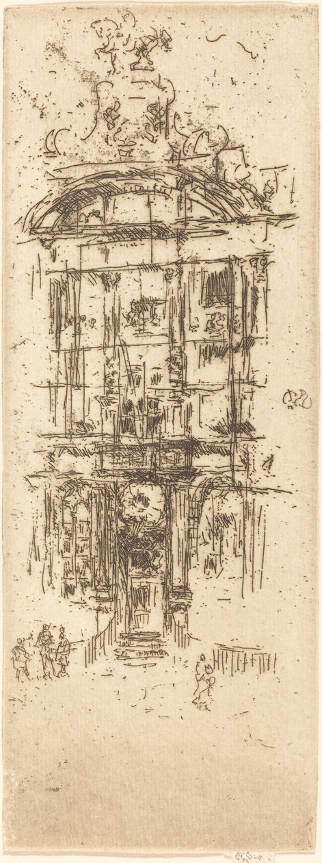 Kultatalo, Bryssel tekijältä James Abbott McNeill Whistler
