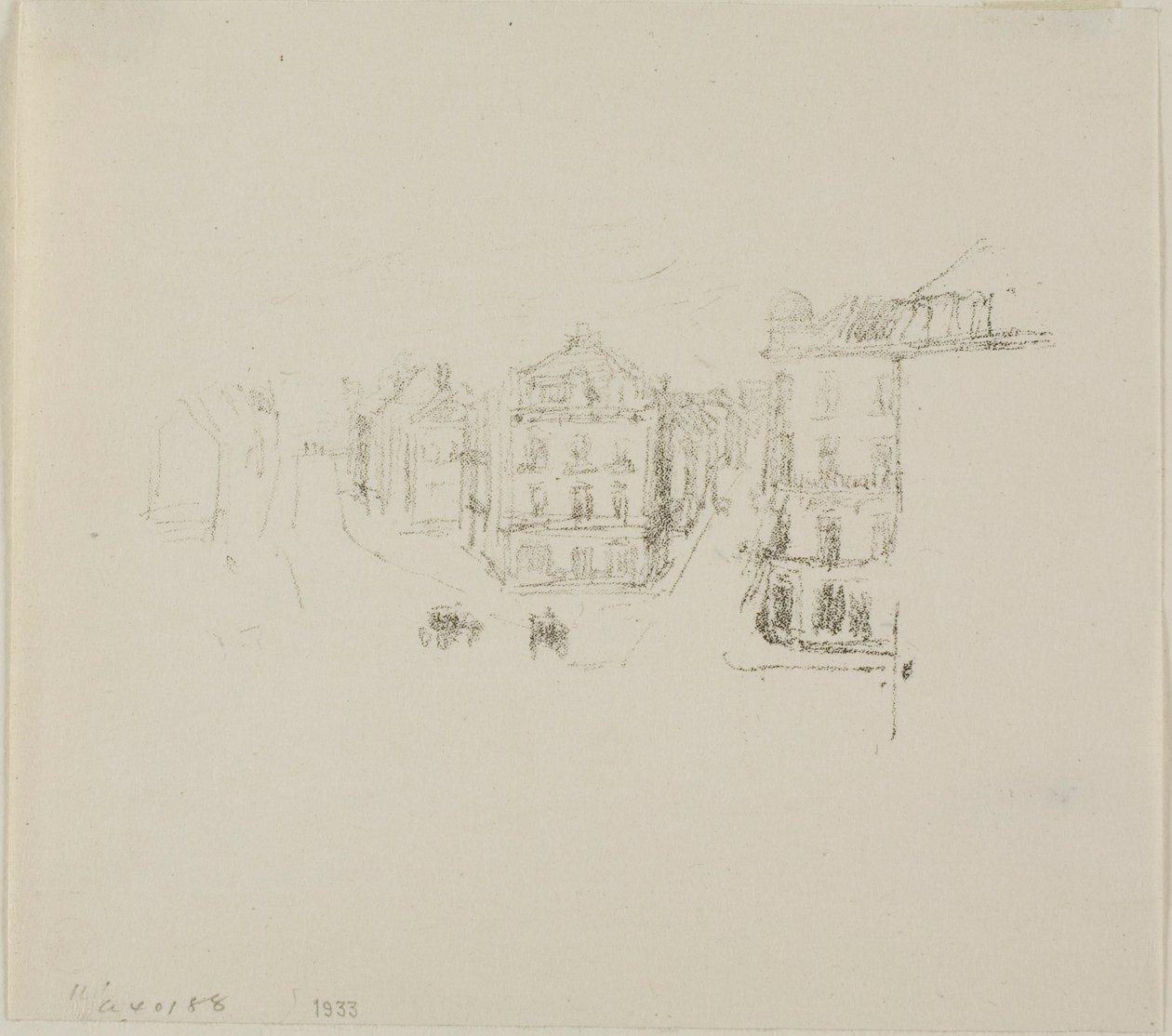 Grand Rue, Dieppe tekijältä James McNeill Whistler