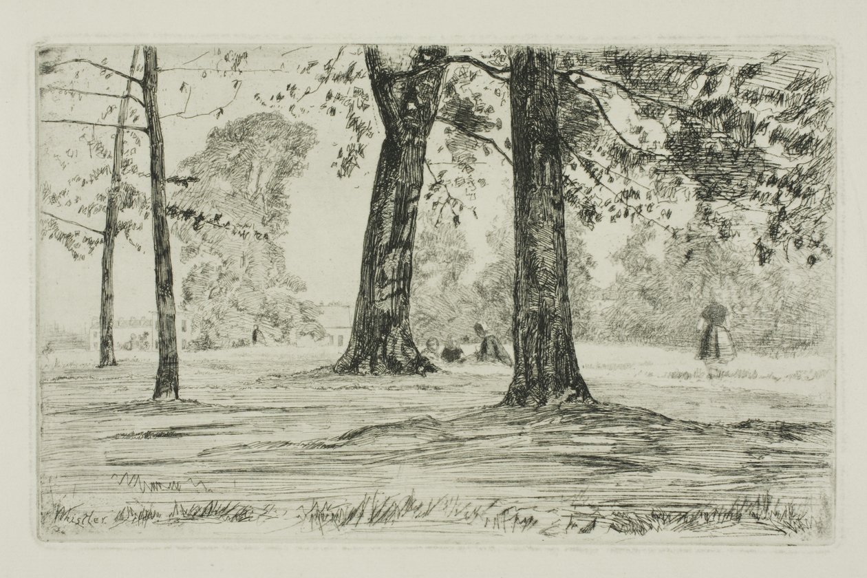 Greenwich Park tekijältä James Abbott McNeill Whistler