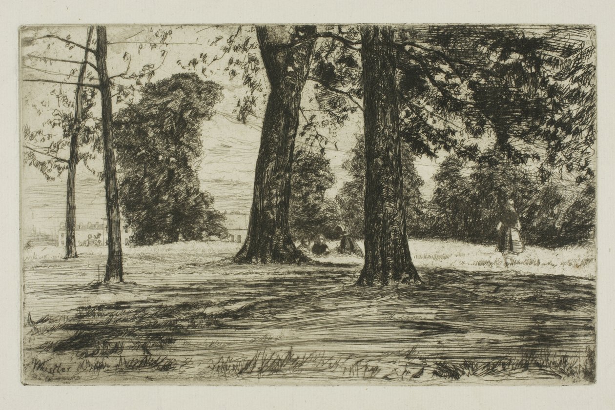 Greenwich Park tekijältä James Abbott McNeill Whistler