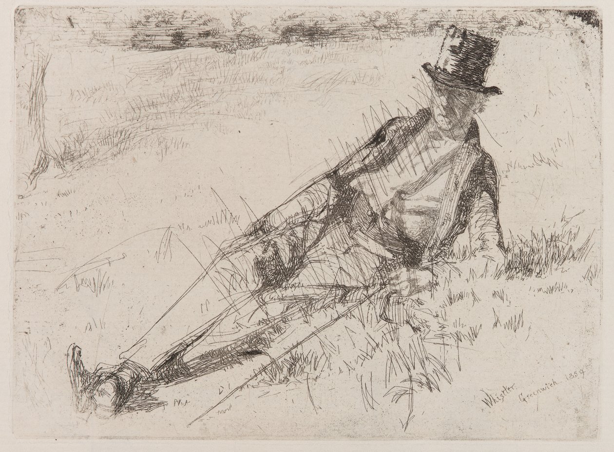 Greenwichin eläkeläinen tekijältä James Abbott McNeill Whistler