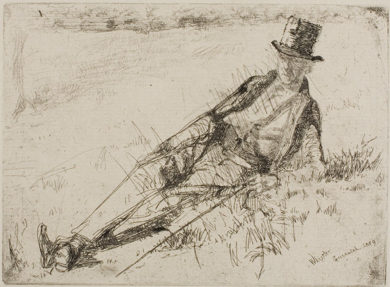 Greenwichin eläkeläinen tekijältä James Abbott McNeill Whistler