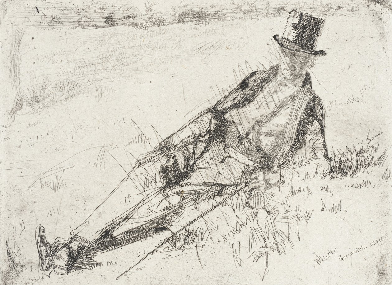 Greenwichin eläkeläinen tekijältä James McNeill Whistler