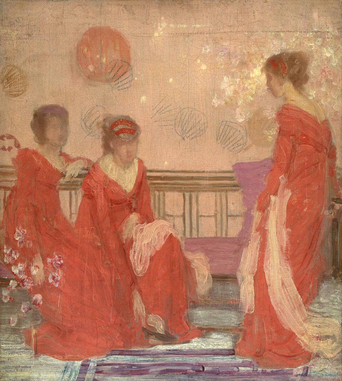 Ihonvärin ja punaisen harmonia tekijältä James McNeill Whistler