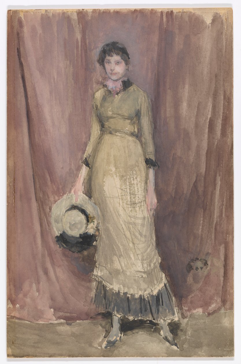 Harmonia violetissa ja meripihkassa tekijältä James Abbott McNeill Whistler