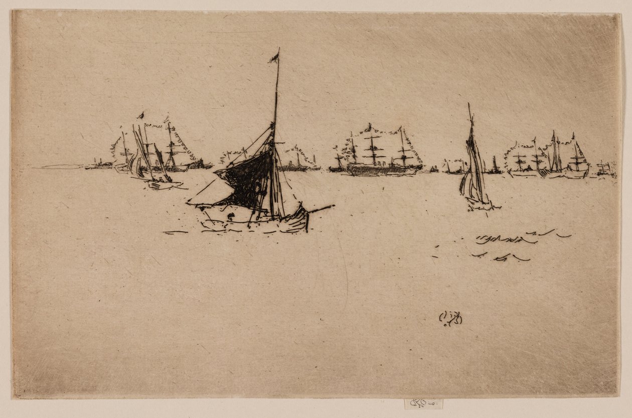 Hänen Majesteettinsa laivasto: Ilta tekijältä James McNeill Whistler