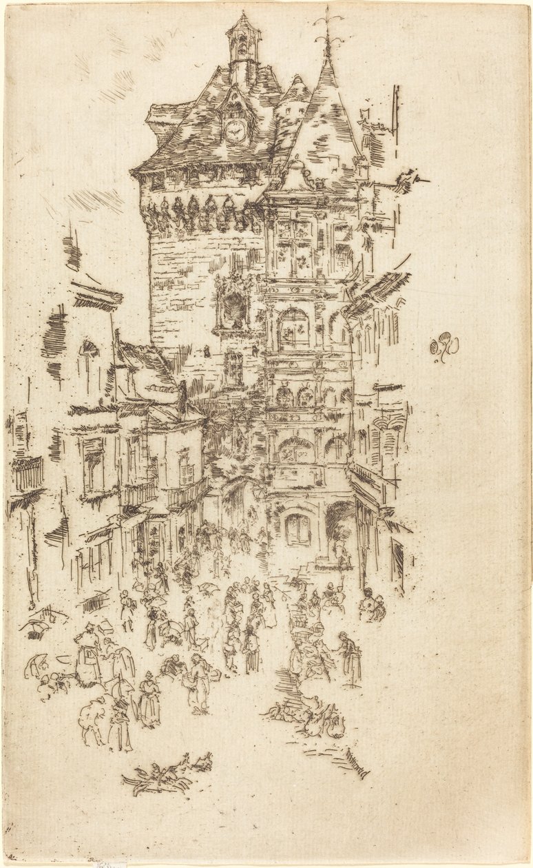 Kaupungintalo, Loches tekijältä James Abbott McNeill Whistler