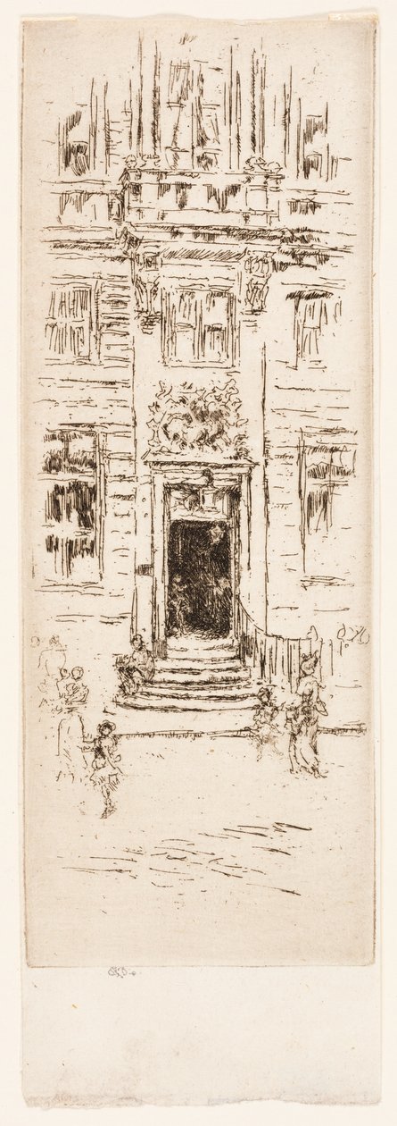 Joutsenen talo, Bryssel tekijältä James Abbott McNeill Whistler
