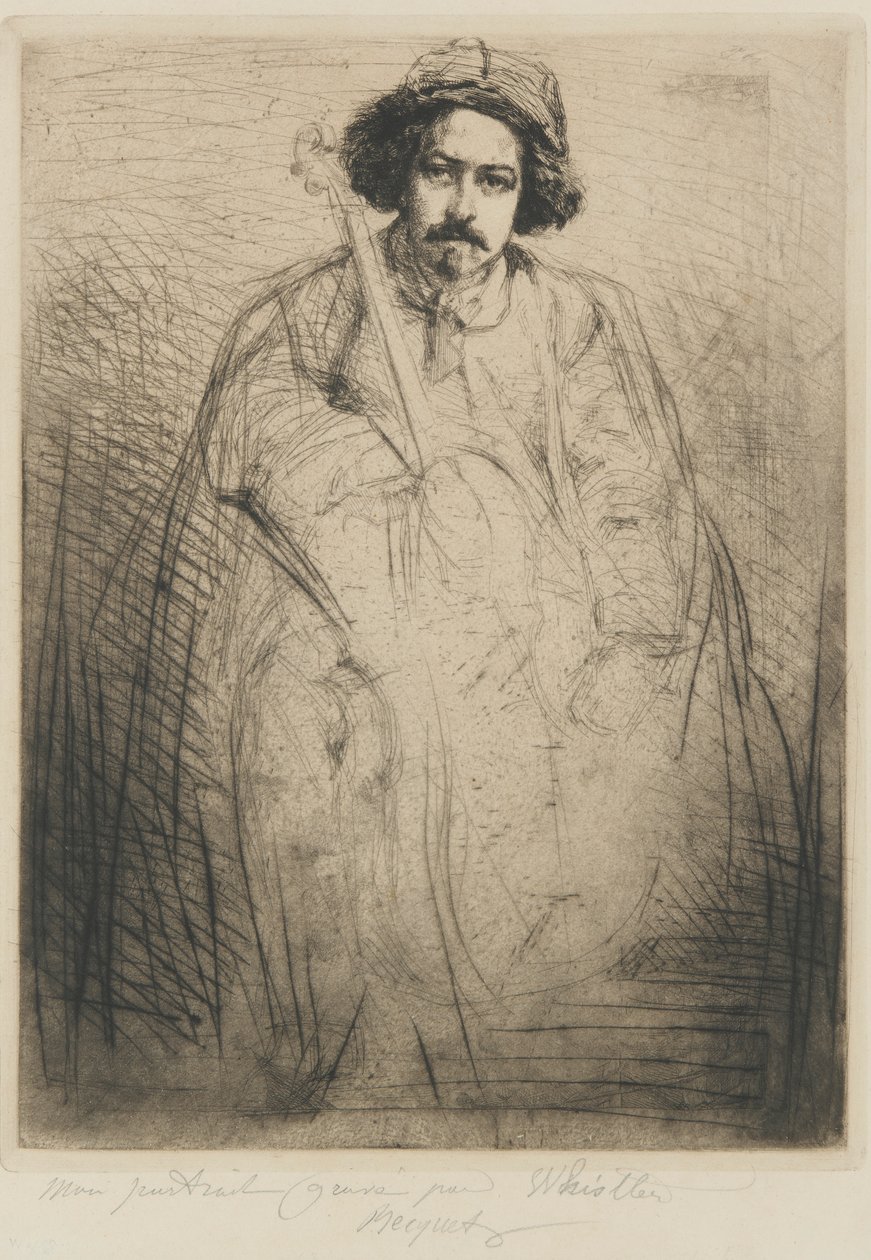 J. Becquet, kuvanveistäjä tekijältä James Abbott McNeill Whistler